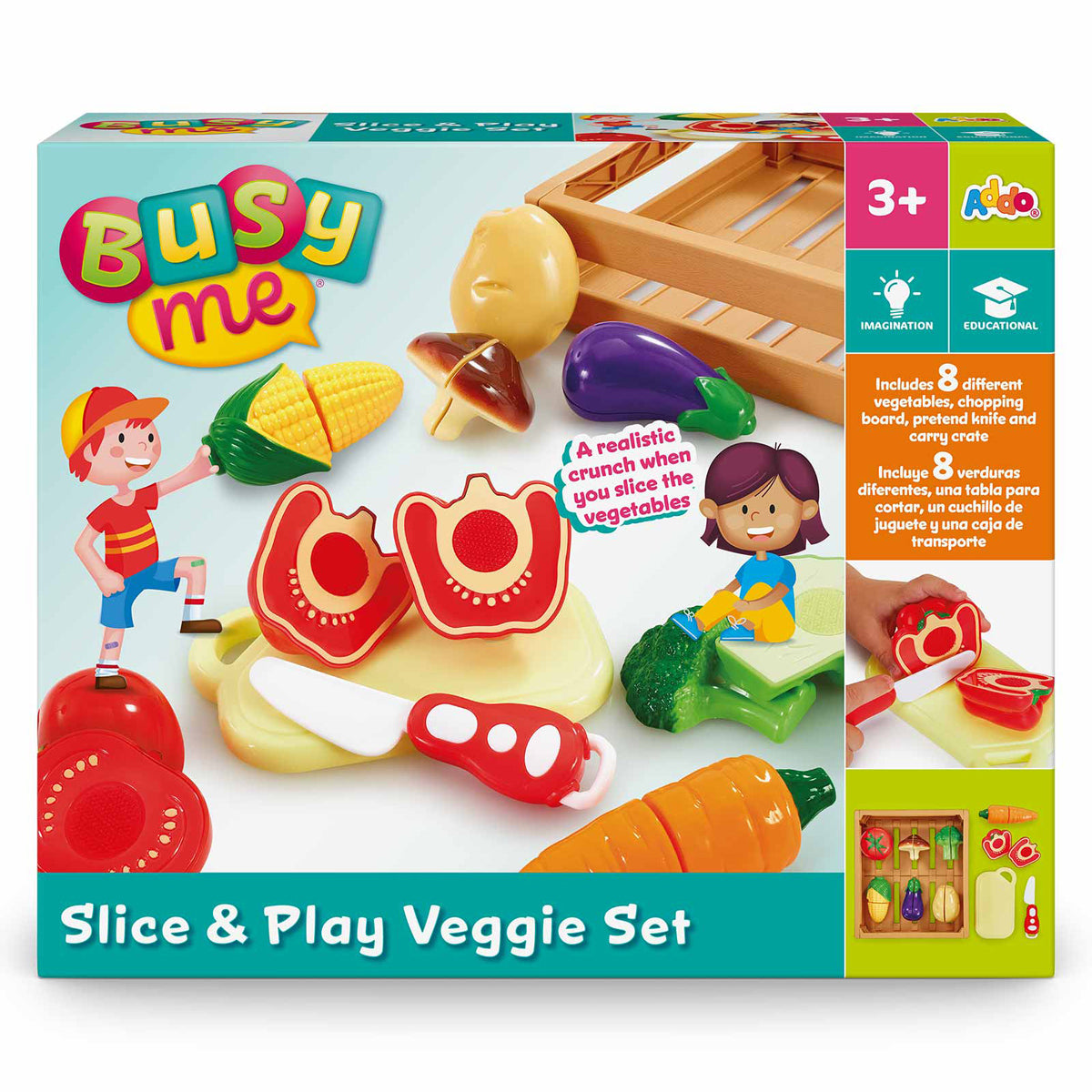 Busy Me Slice and Play Veggie Set
