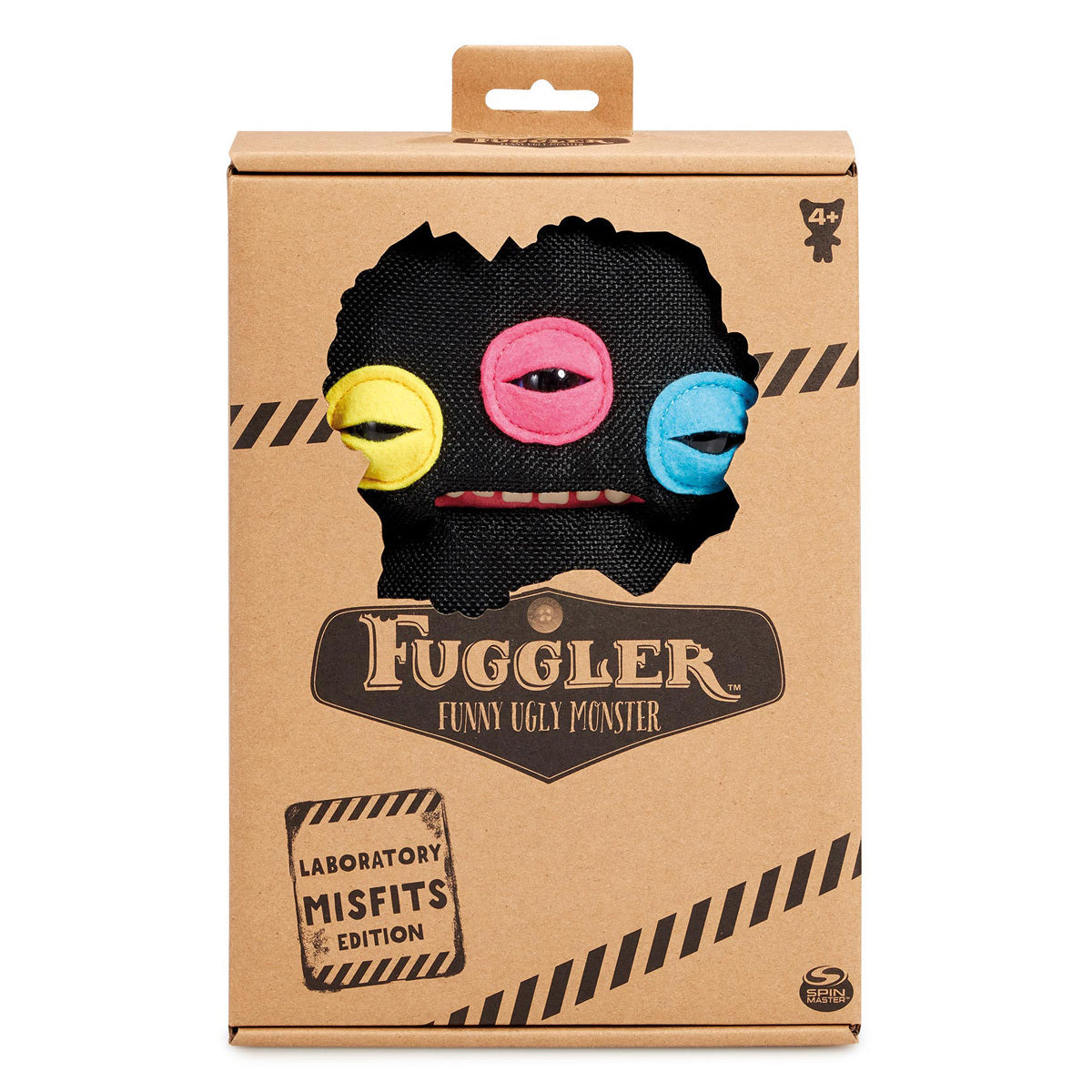 Alien Lab Toy Fuggler - Laboratory Misfits Annoyed Alien (Black) Soft Toy – The ...