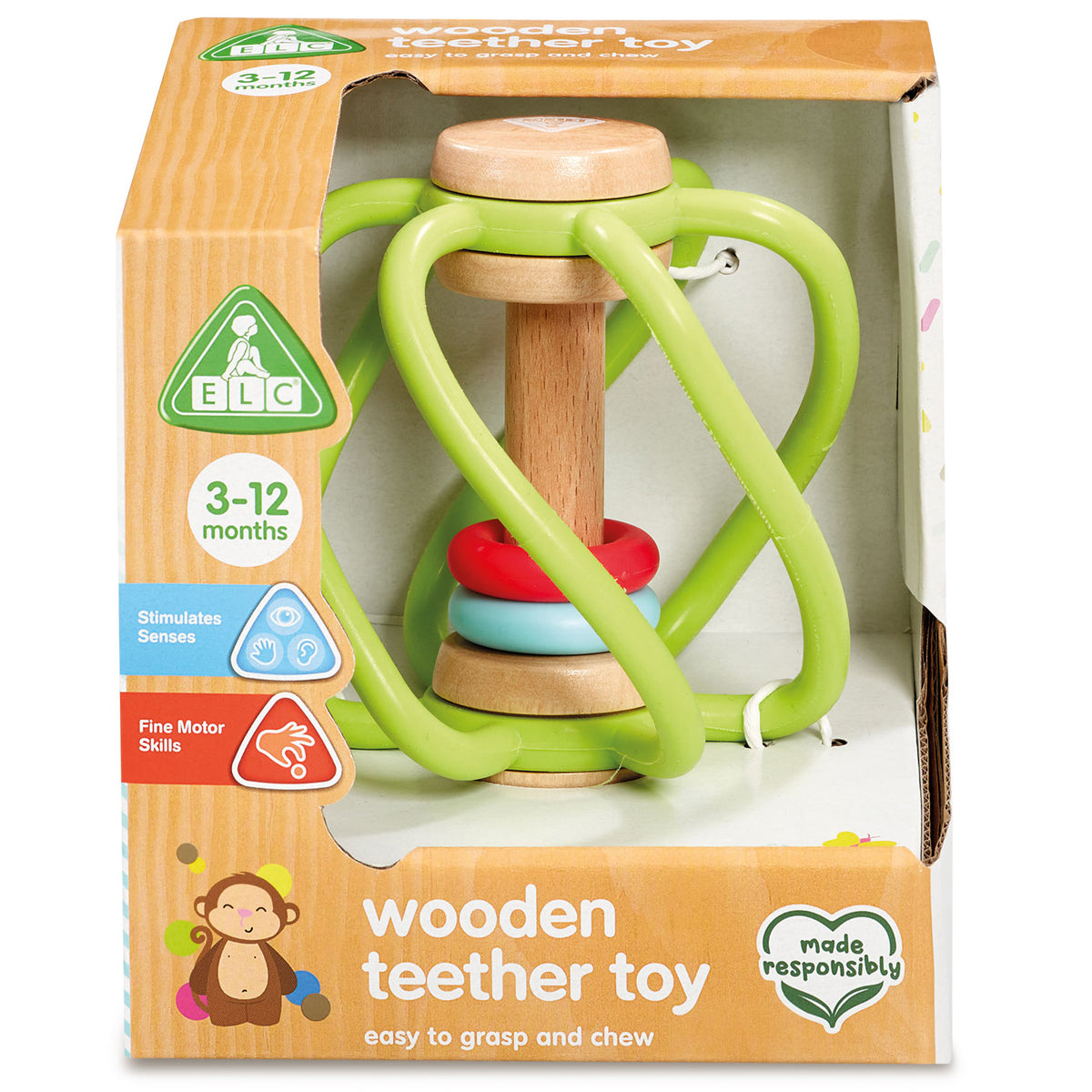 Early Learning Centre Wooden Teether