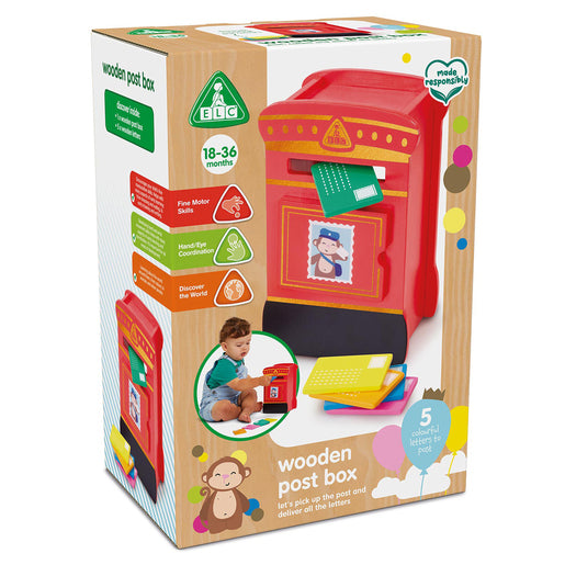 Early Learning Centre Wooden Post Box