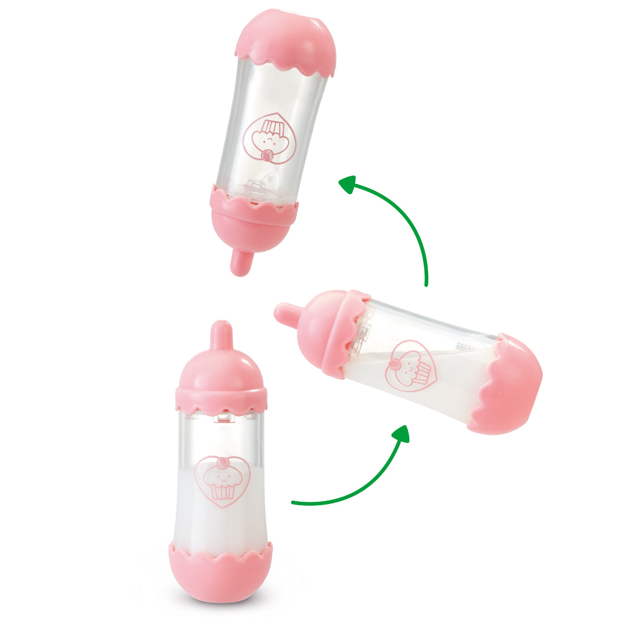 Cupcake Magic Milk Baby Doll Bottle