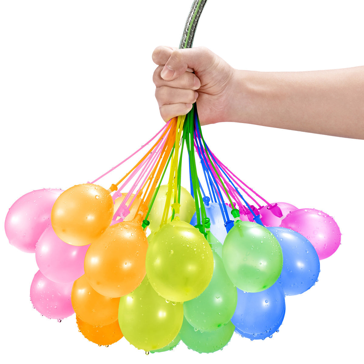ZURU Bunch O Balloons Tropical Party 3-Pack – 100+ Quick Fill Water Balloons For Summer Fun With Family & Kids