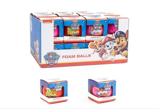 Paw Patrol Foam Balls (Styles Vary ) One Supplied