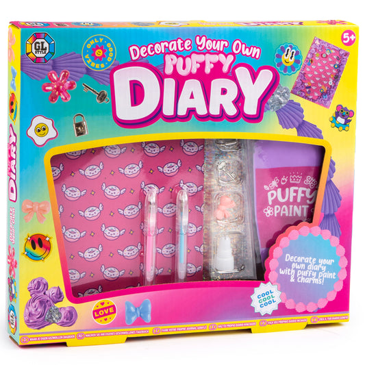 Decorate Your Own Puffy Diary Set