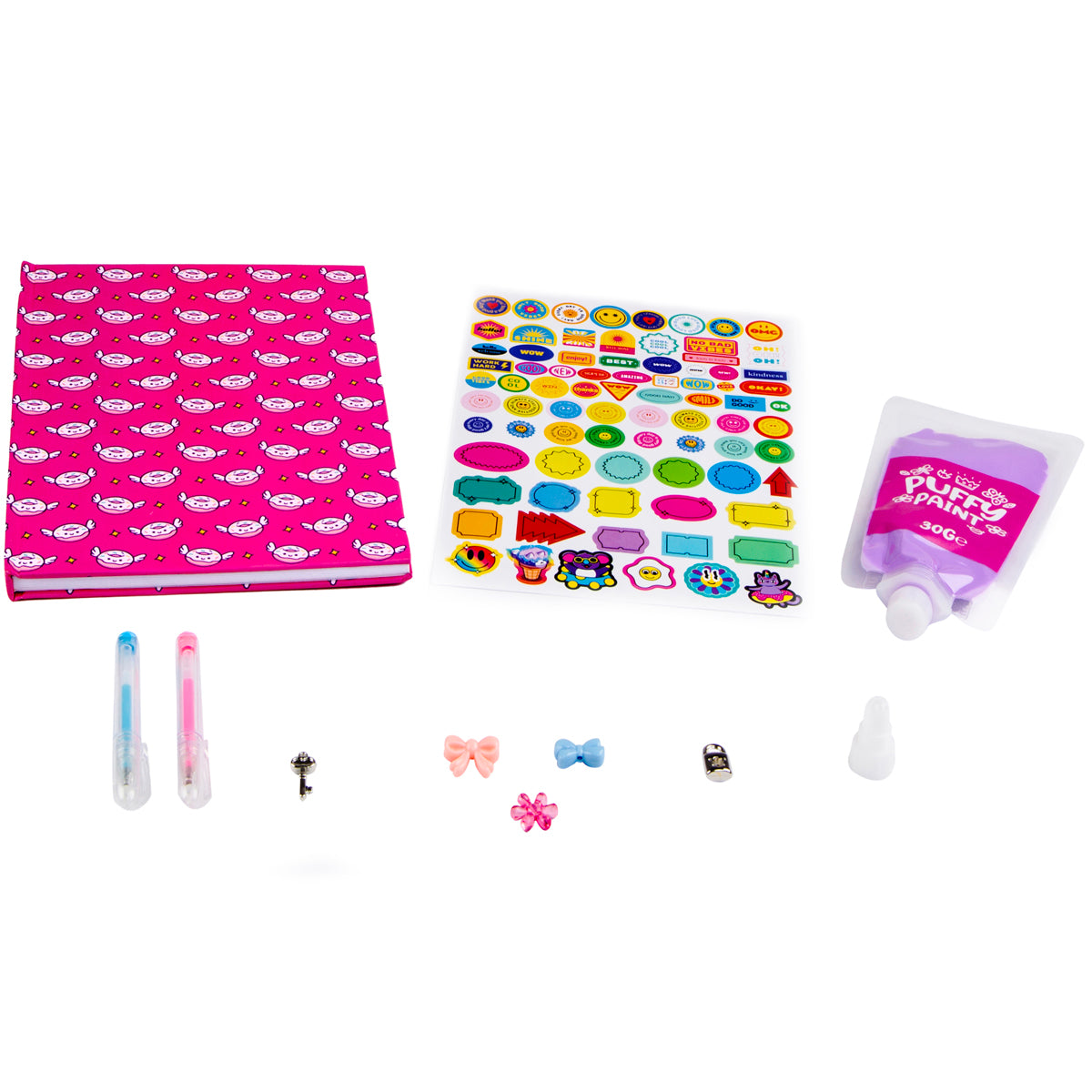Decorate Your Own Puffy Diary Set