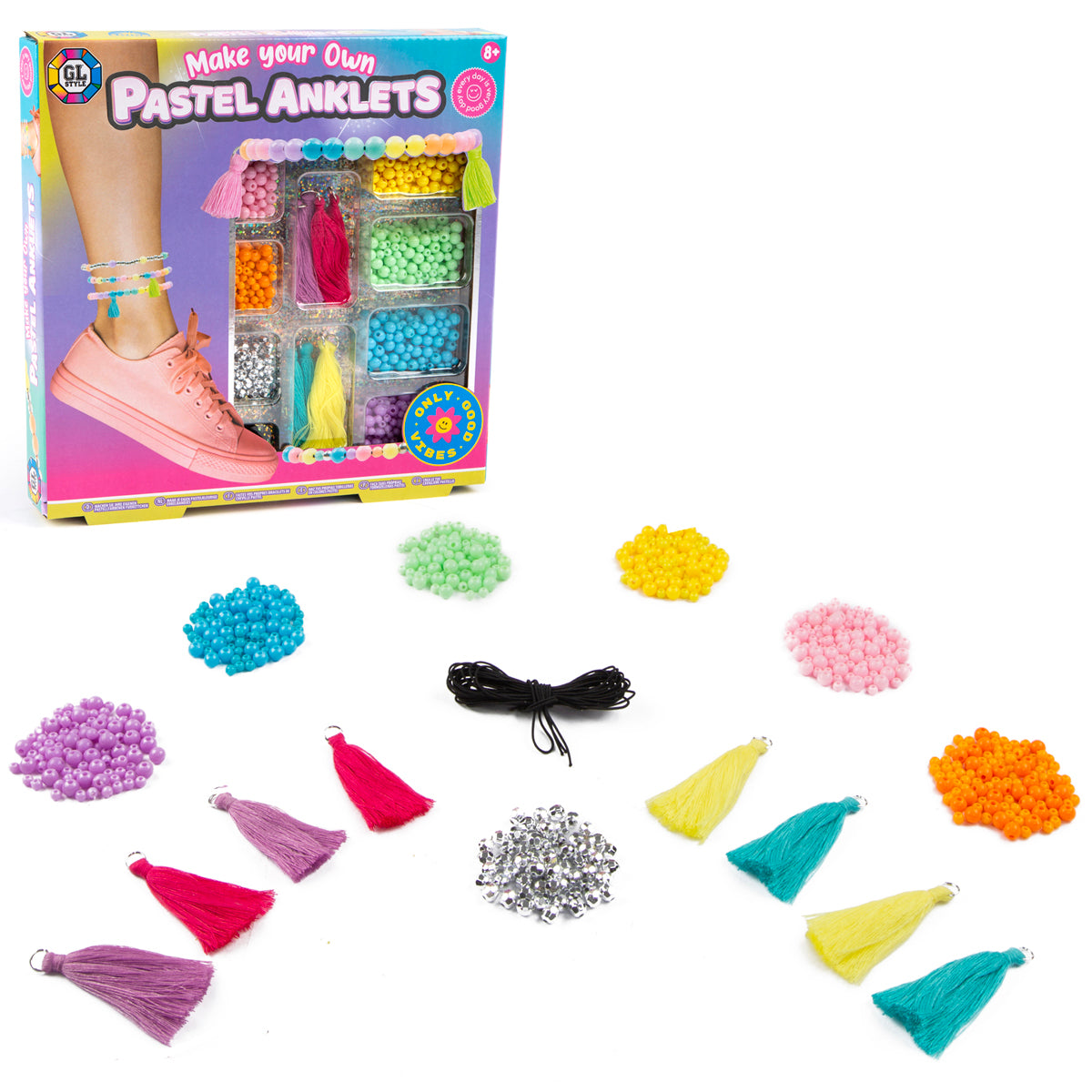 GL Style - Make Your Own Pastel Anklets Kit