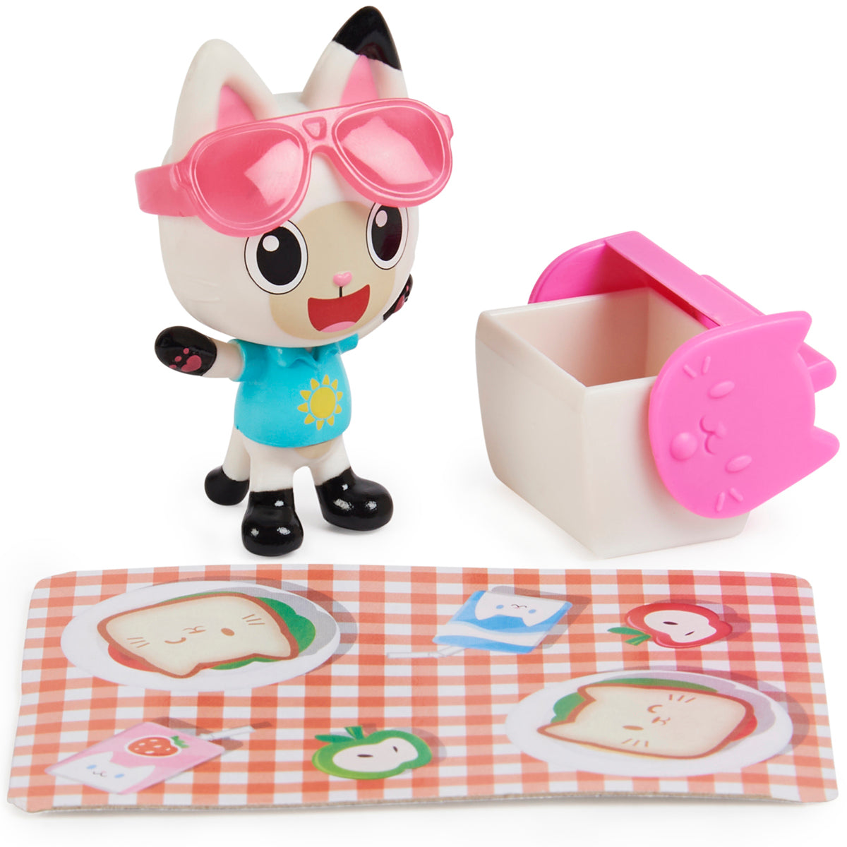 Gabby's Dollhouse Carlita and Pandy Paws Picnic Playset