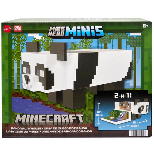 Minecraft Mob Head Minis Panda Playhouse Playset – The