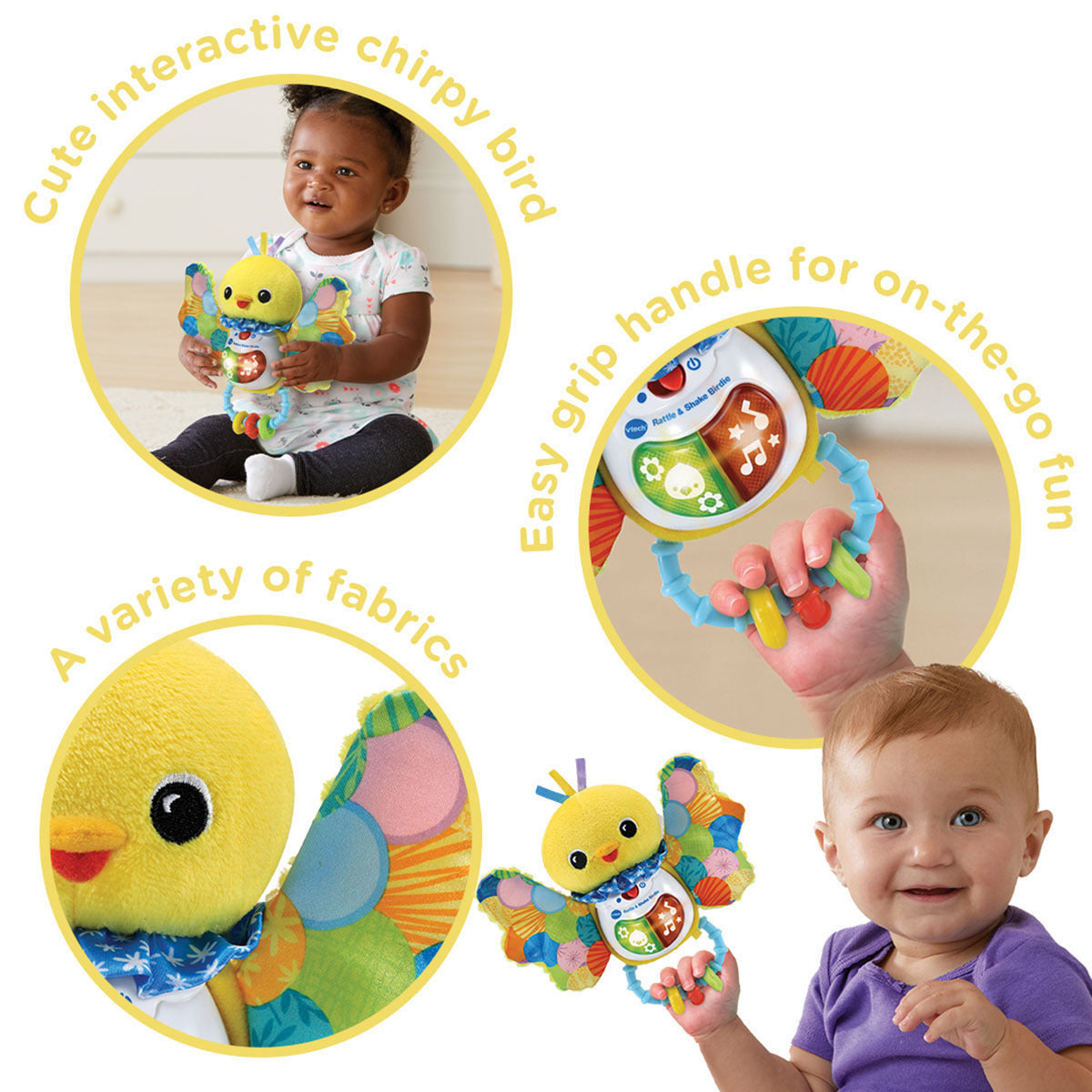 VTech Baby Rattle and Shake Birdie