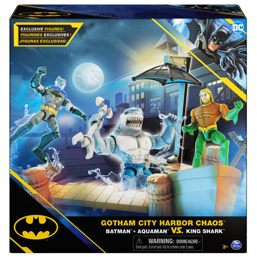 Batman Gotham City Harbour Chaos Playset