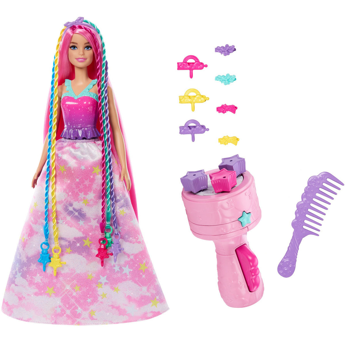 Barbie Dreamtopia Twist ‘n Style Pink Doll