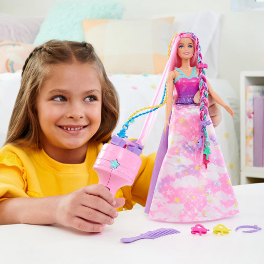 Barbie Dreamtopia Twist 'n Style Pink Doll – The Entertainer Pakistan