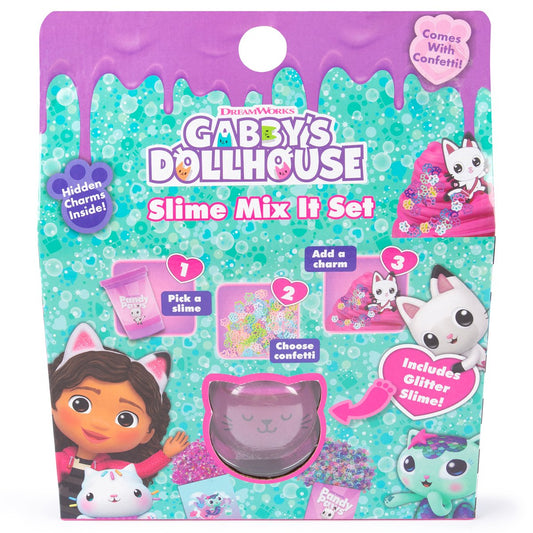 Gabby's Dollhouse Slime Mix It Set