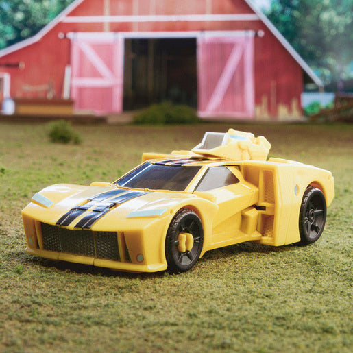 Transformers EarthSpark Bumblebee Deluxe-Klasse – 12,5 Cm Action-Figur, Verwandelbar In 21 Schritten, Inkl. Build-A-Figure-Teil Transformers EarthSpark Bumblebee Deluxe-Klasse – 12,5 Cm Action-Figur, Verwandelbar In 21 Schritten, Inkl. Build-A-Figure-Teil