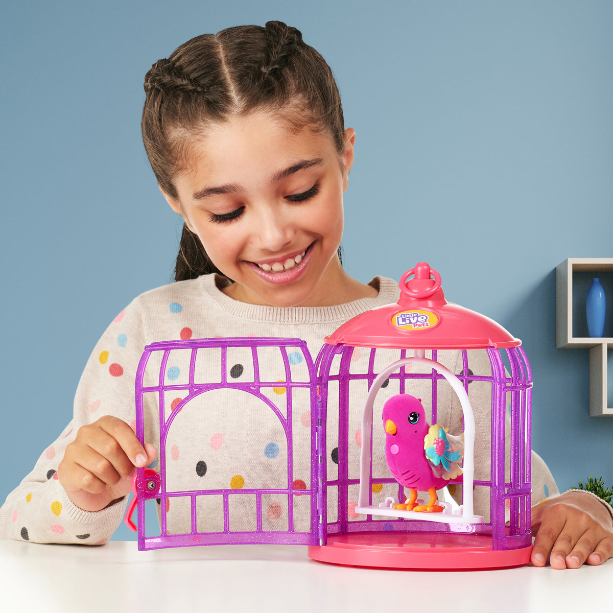 Little Live Pets Lil' Bird and Birdcage Playset - Tiara Twinkles