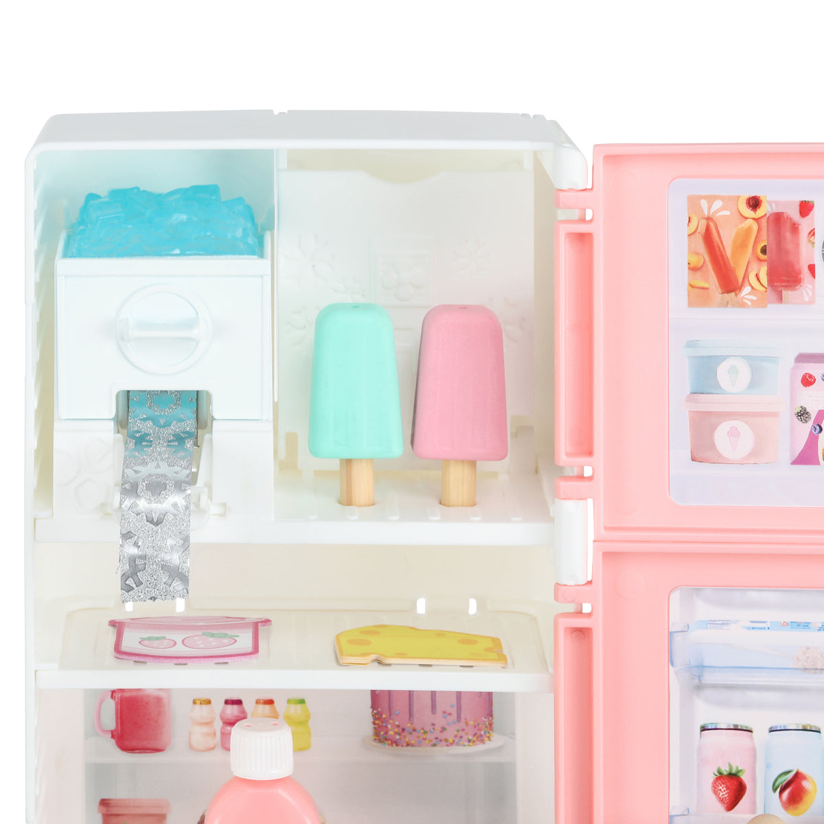 Real Littles Desktop Caddies Mini Fridge Stationery Set The