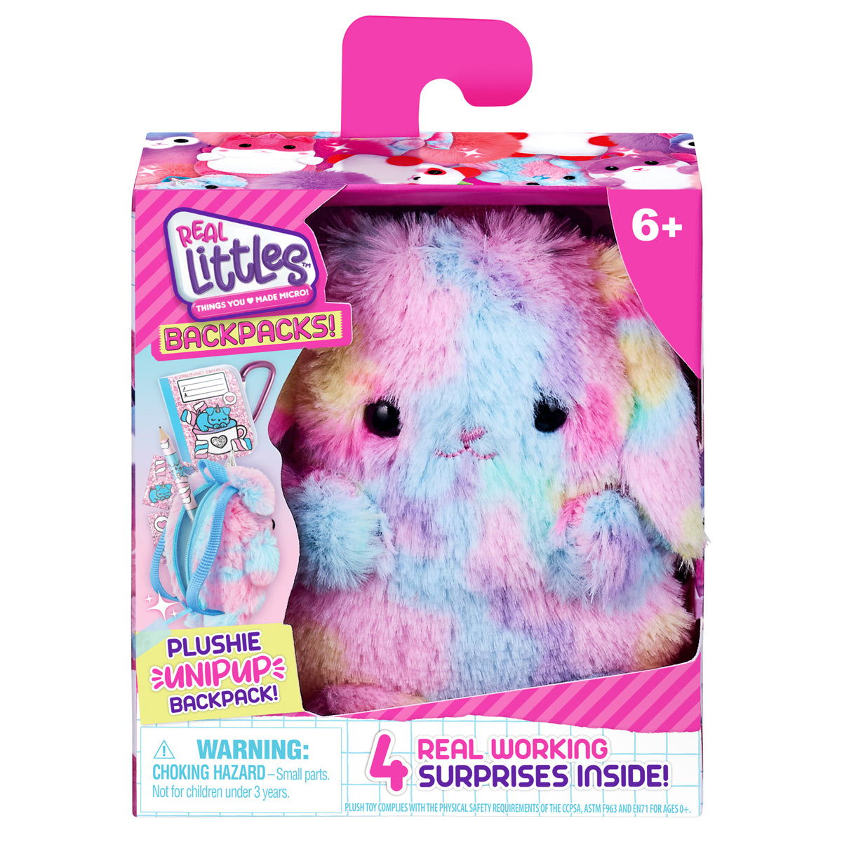 Real Littles Plushie Unipup Backpack (Styles Vary)