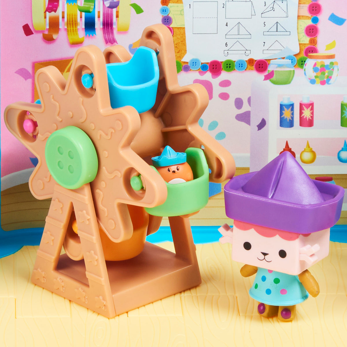 Gabby's Dollhouse Baby Box Craft-a-riffic Room Playset