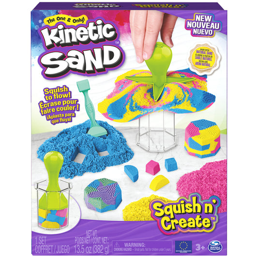 Kinetic Sand Squish Create Playset