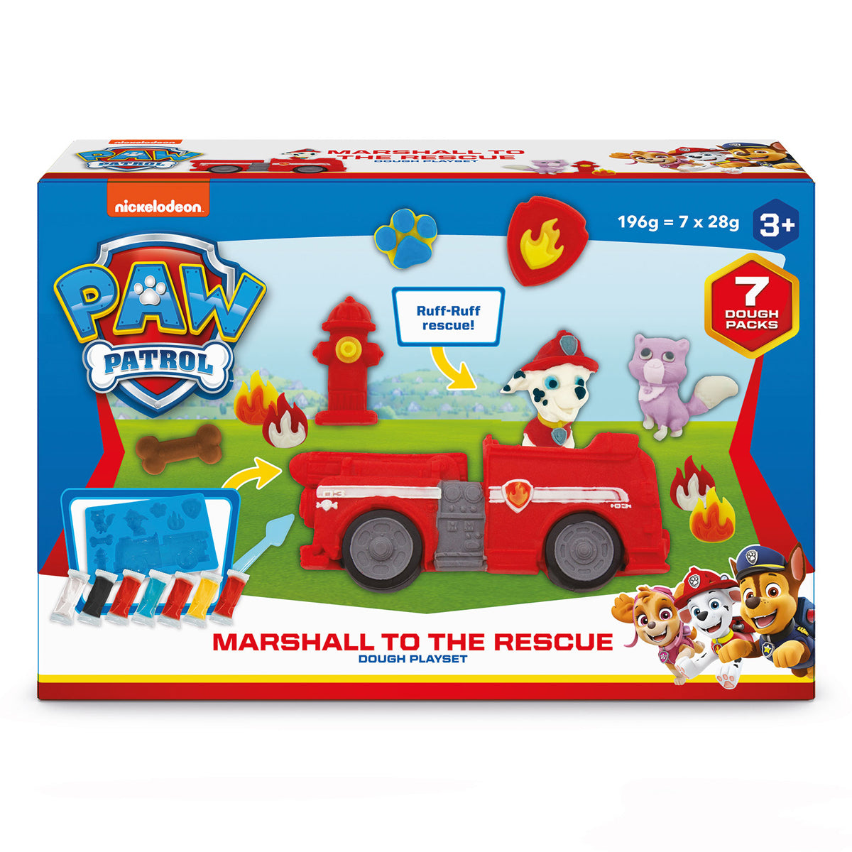 Nickelodeon Paw Patrol Marshall to the Rescue Dough Playset