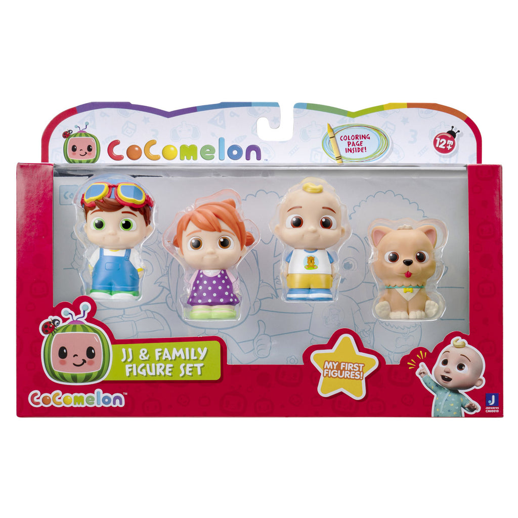 CoComelon JJ & Family My First Figure Set – The Toy Shop Pakistan