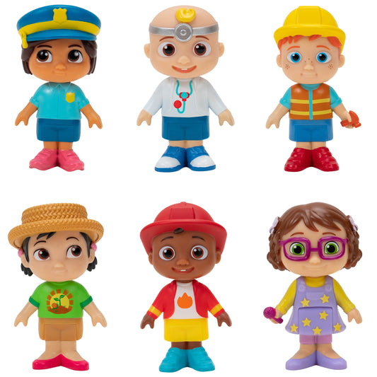 CoComelon Career Friends 6 Figure Pack