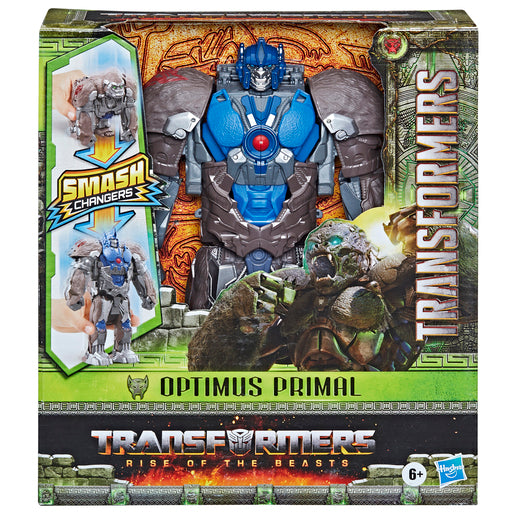 Transformers Rise of the Beasts Smash Changers Optimus Primal 23cm