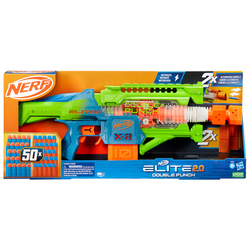 Nerf Elite 2.0 Double Punch Dart Blaster – The Entertainer Pakistan