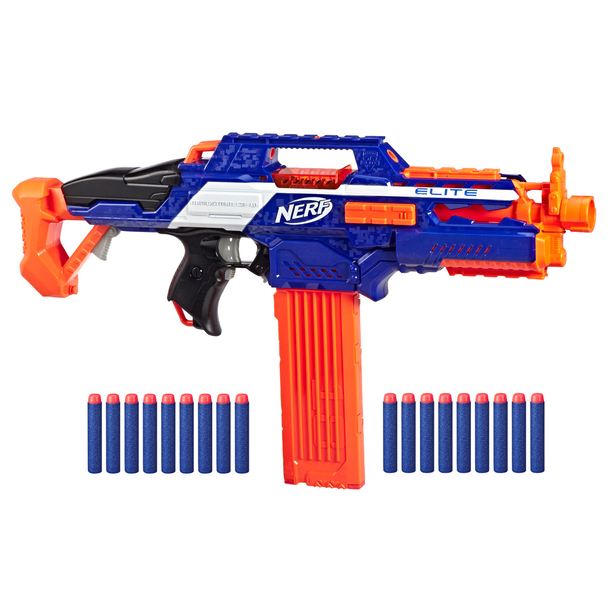 Nerf Riffs Nerf N-Strike Elite RapidStrike CS-18 Blaster – The Entertainer Pakistan
