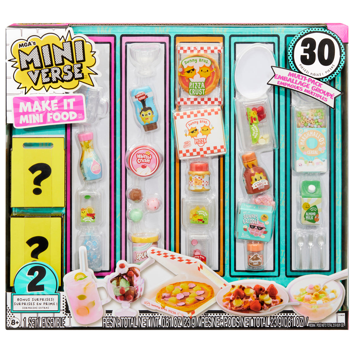 Mini Ingredients Miniverse Make It Mini Food Multipack β The Entertainer Pakistan