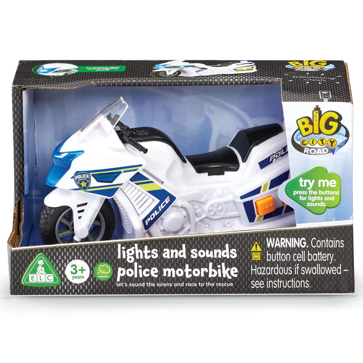 Early Learning Centre Big City Lights and Sounds Police Motorbike