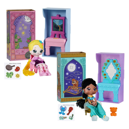 Disney Sweet Seams - Jasmine and Rapunzel Doll 2 Pack (Styles Vary)