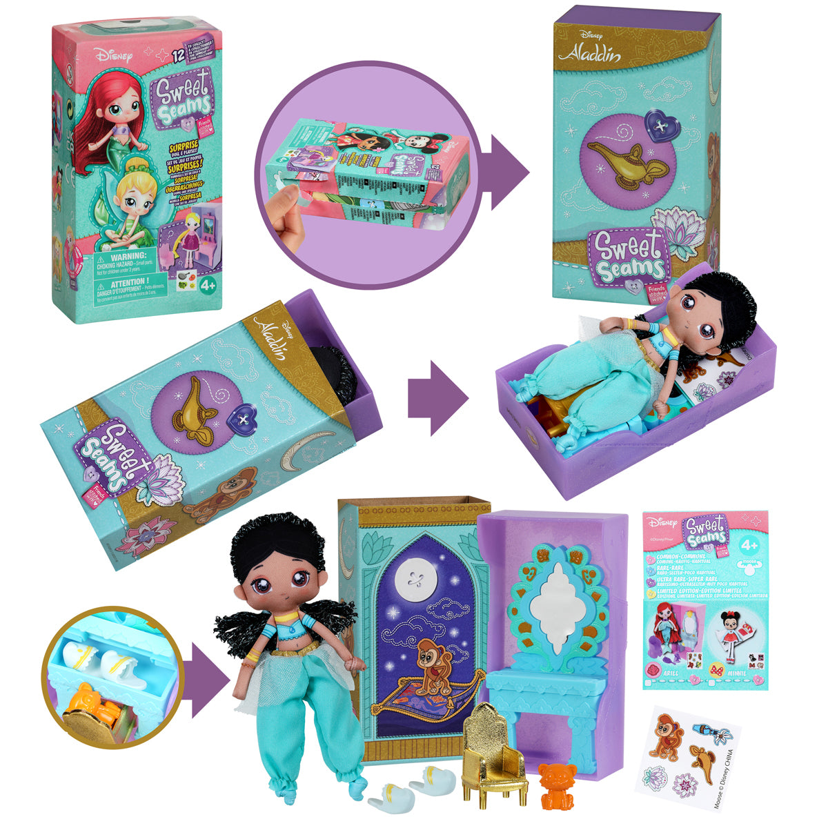 Disney Sweet Seams Deluxe Doll Pack - Disney Frozen Anna's Ice