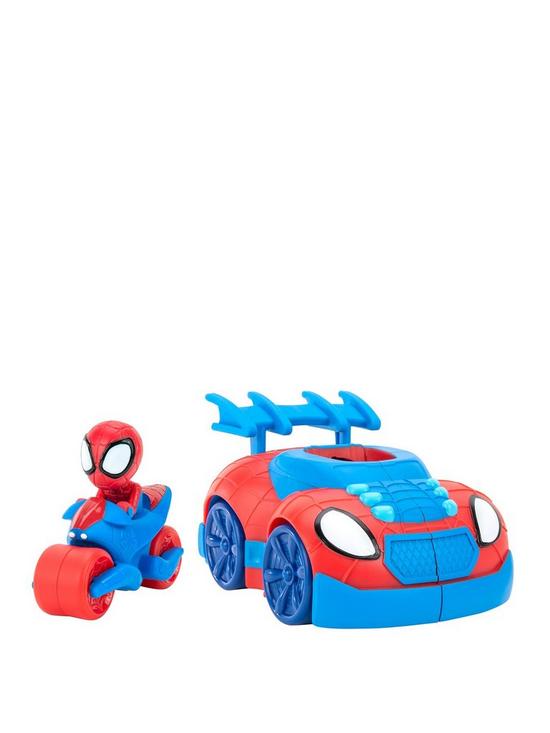 Spidey And His Amazing Friends 2-in-1 Web Strike Feature Vehicle
