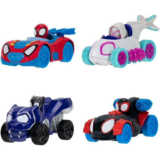 Marvel Spidey and His Amazing Friends - Amazing Metals Vehicles 4 Pack