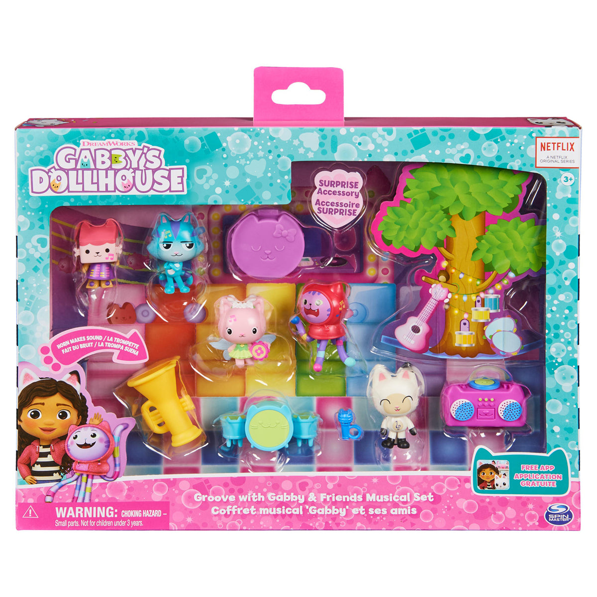 Gabby's Dollhouse Groove with Gabby & Friends Musical Playset