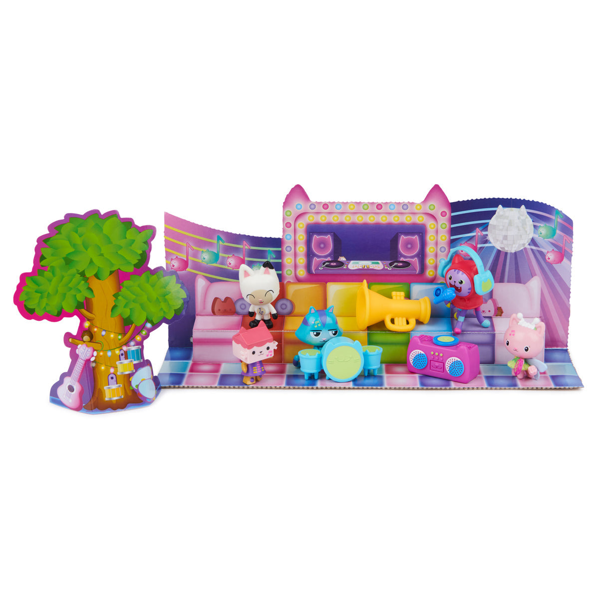 Gabby's Dollhouse Groove with Gabby & Friends Musical Playset
