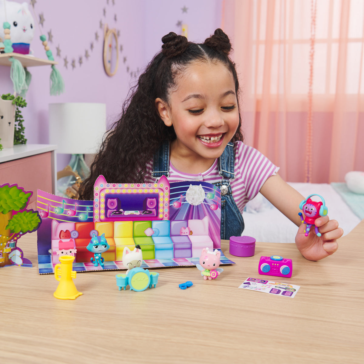 Gabby's Dollhouse Groove with Gabby & Friends Musical Playset