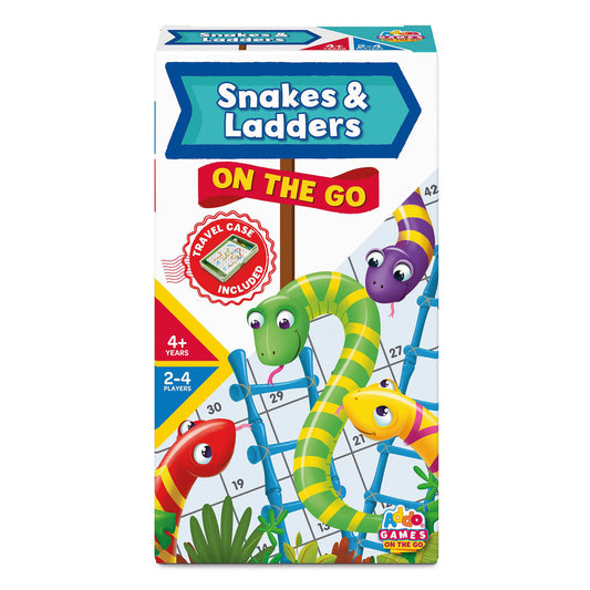 Addo Games On The Go Snakes and Ladders Travel Game