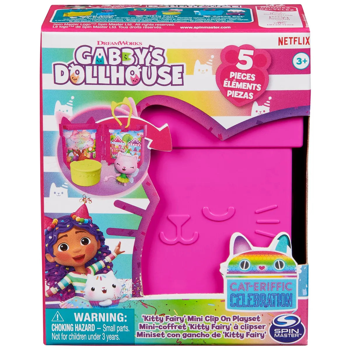 Gabby's Dollhouse Mini Clip On Playset (Styles Vary)
