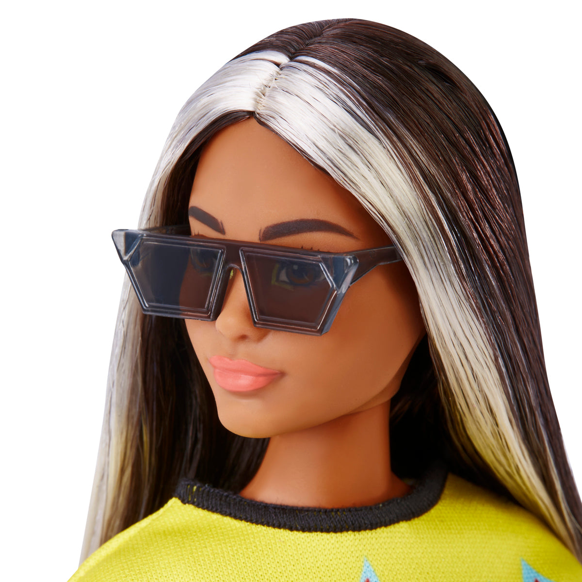Barbie Fashionistas Doll - Flame Crop Top and Checkered Skirt