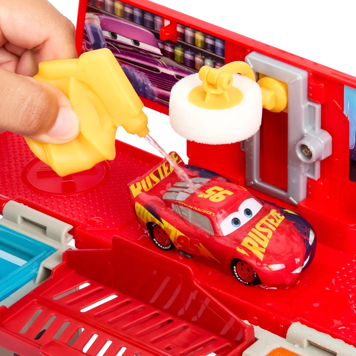 Disney cars mack truck playset sales