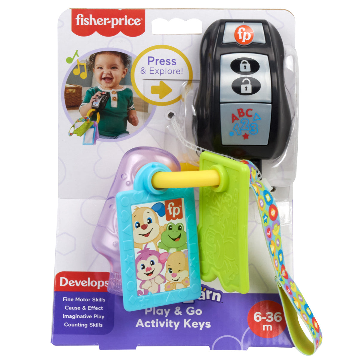 Fisher-Price Laugh & Learn Play & Go Activity Keys