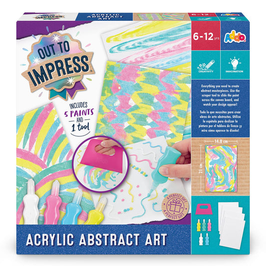 Out To Impress Acrylic Abstract Art