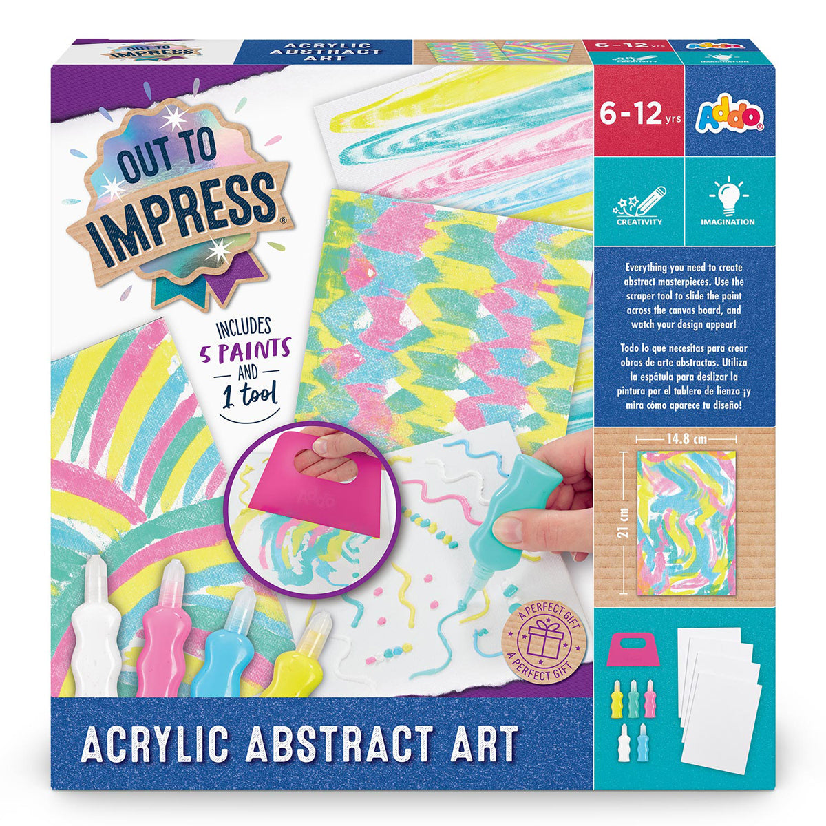 Out To Impress Acrylic Abstract Art