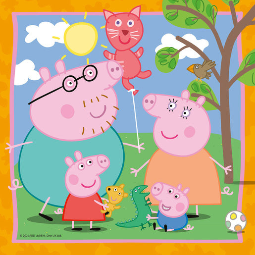 Ravensburger Peppa Pig 3 in a Box Jigsaw Puzzles
