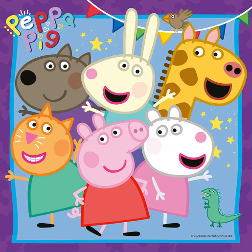 Ravensburger Peppa Pig 3 in a Box Jigsaw Puzzles