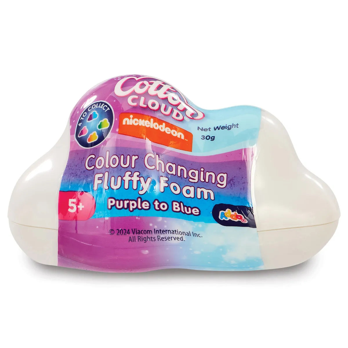 Nickelodeon Cotton Cloud Colour Changing Fluffy Foam (Styles Vary)