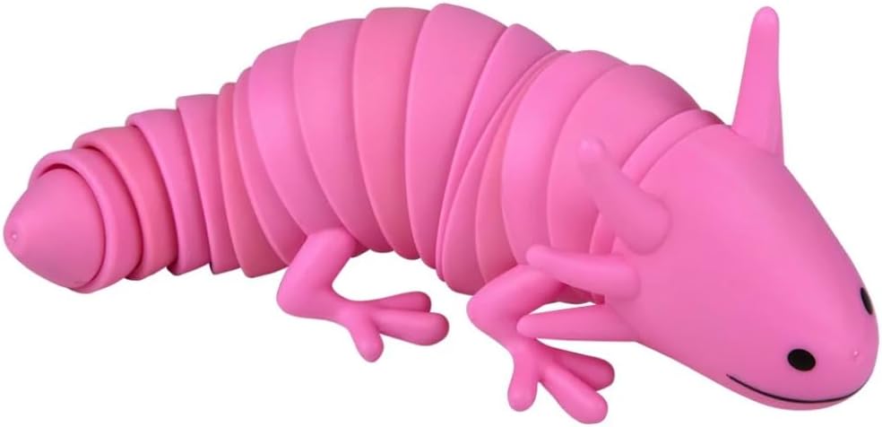 Axolotl Wiggle Fidget Slug - Ocean Themed Sensory Toys (Styles Vary)