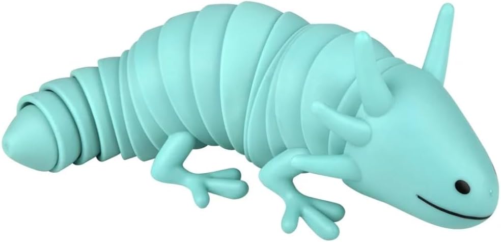 Axolotl Wiggle Fidget Slug - Ocean Themed Sensory Toys (Styles Vary)